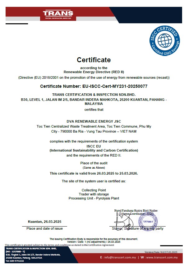 Trang chủ 10 ISCC EU